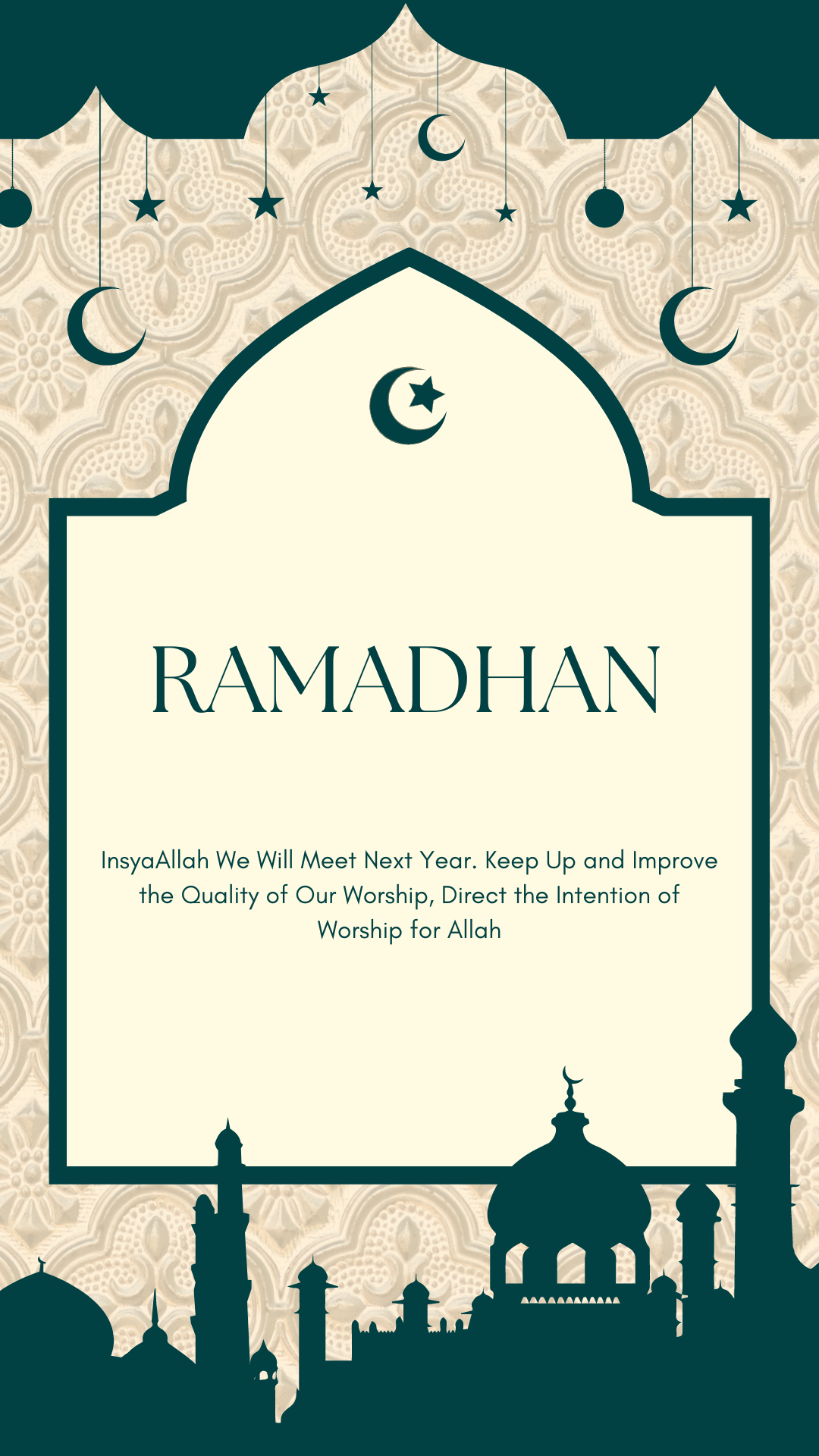Ramadan Checklist